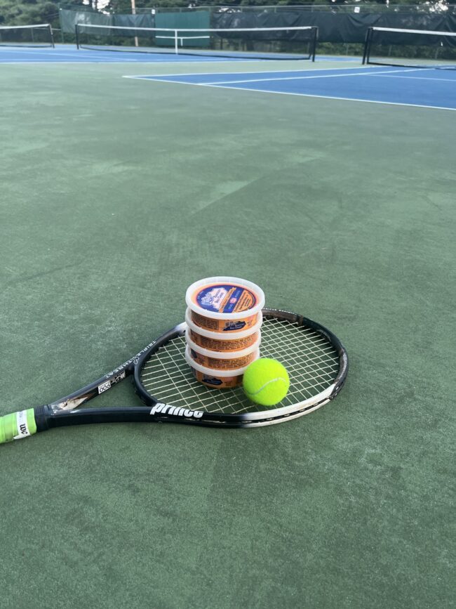 tennis and beercheese